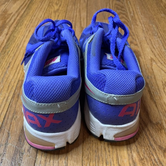 Nike Air Max Run Lite 4 Youth 5Y Purple Blue Pink Running Shoes Womens 6.5 - Picture 8 of 12